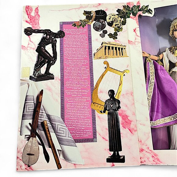 Vintage 1995 Mattel Grecian Goddess Barbie The Great Eras Collection Doll #15005 - Picture 3 of 12